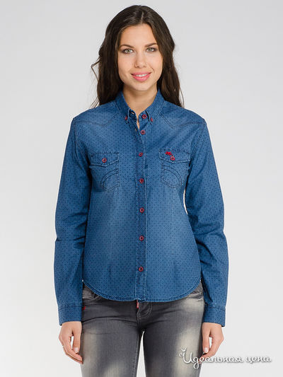 Рубашка Etro, цвет синий