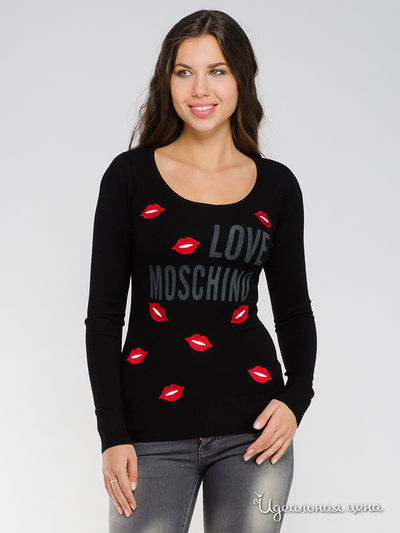 Джемпер Love Moschino, цвет черный