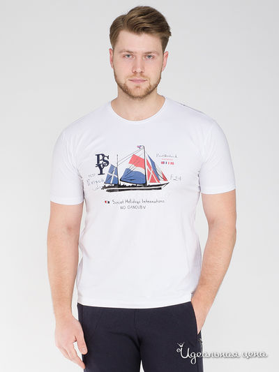 Футболка Paul & Shark, цвет белый