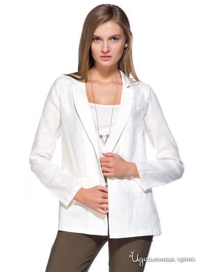 Жакет Moda in Love, цвет молочный