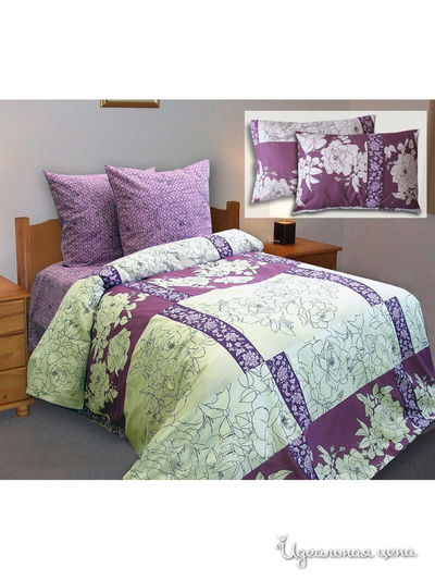 Комплект постельного белья, 1,5-спальный Блакiт, цвет Мультиколор