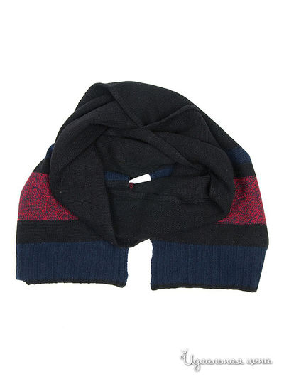 Шарф Conver, цвет красный, синий, черный