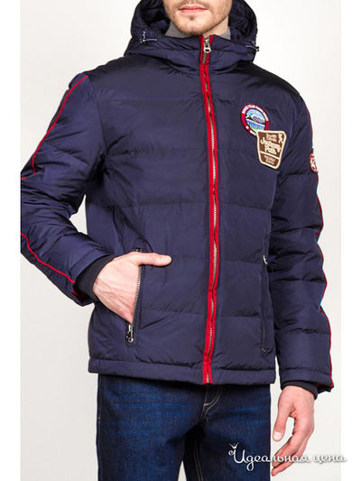 Пуховик Conver, цвет темно-синий