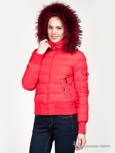 Пуховик Conver, цвет красный