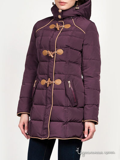 Пуховик Conver, цвет бордовый