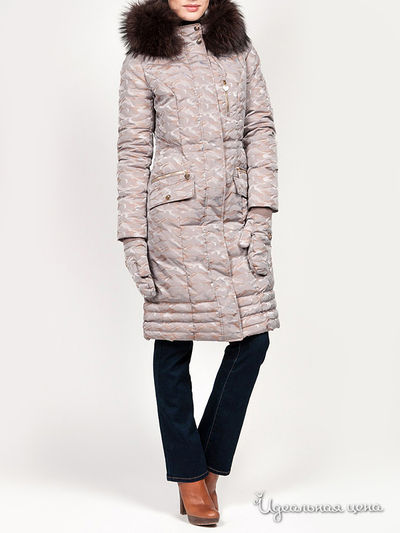 Пуховик Conver, цвет коричневый