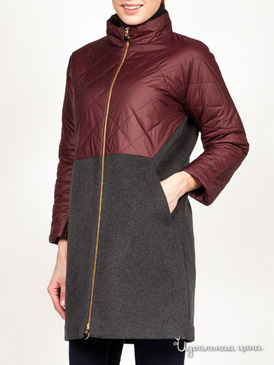 Пальто Conver, цвет бордовый