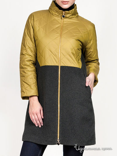 Пальто Conver, цвет горчичный