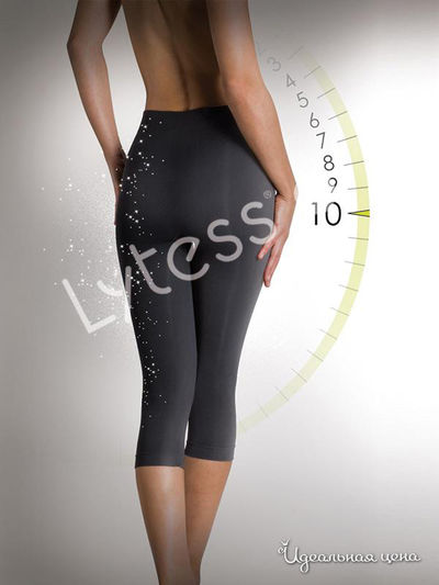 Бриджи, экспресс похудение за 10 дней Lytess, цвет черный