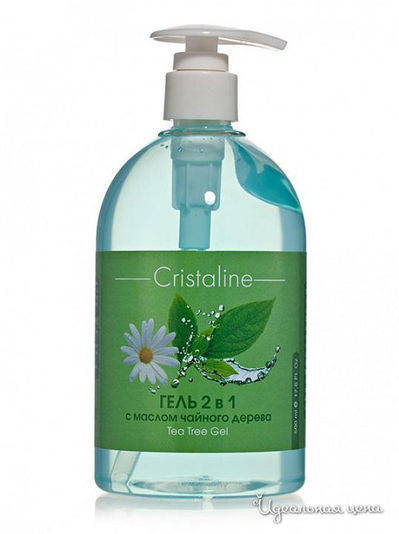 Гель 2 в 1 с маслом чайного дерева Cristaline