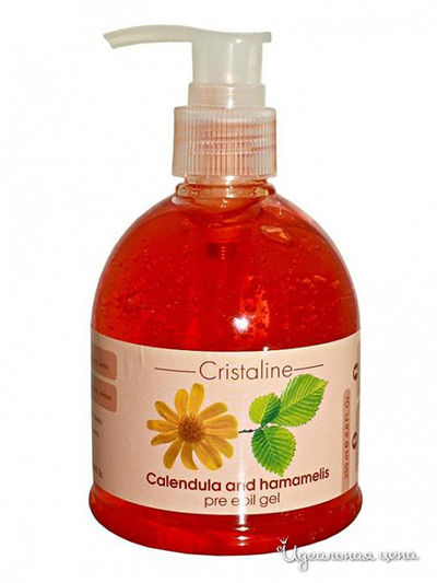 Гель подготовительный перед депиляцией Cristaline