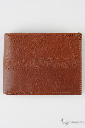 Портмоне GianMarco Venturi, цвет рыжий