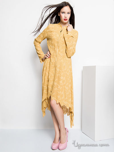 Пальто Ironi, цвет желтый