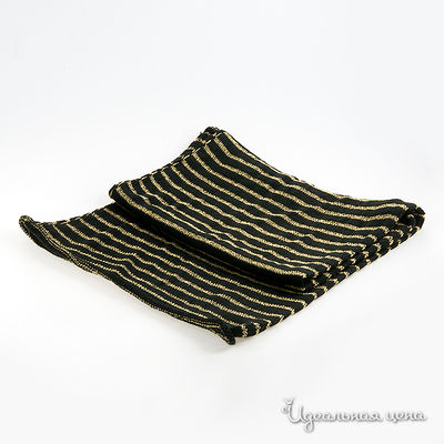 Шарф Mexx, цвет цвет черный / золотой