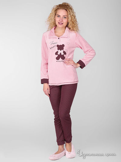 Пижама Pinky Style, цвет розовый