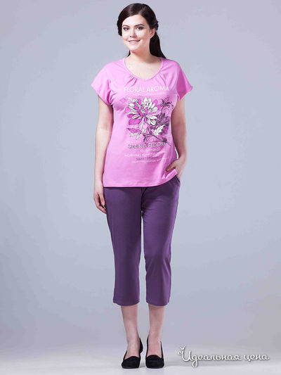 Футболка Perfetto, цвет розовый