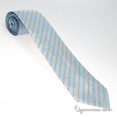 Галстук Roberto Bruno, цвет цвет голубой