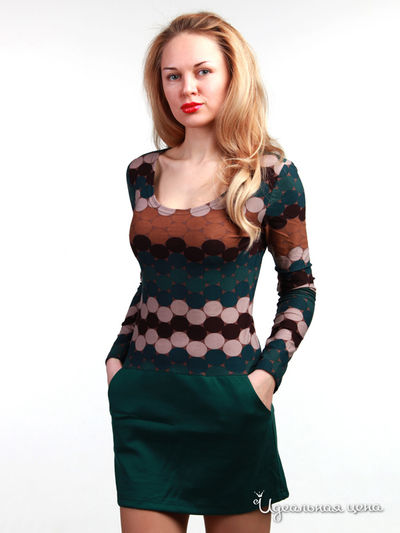 Платье Majaly, цвет зеленый