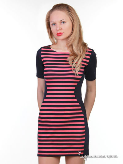 Платье Majaly, цвет синий, коралловый