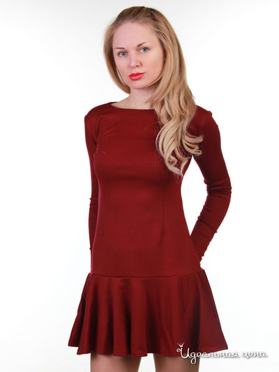 Платье Majaly, цвет бордовый