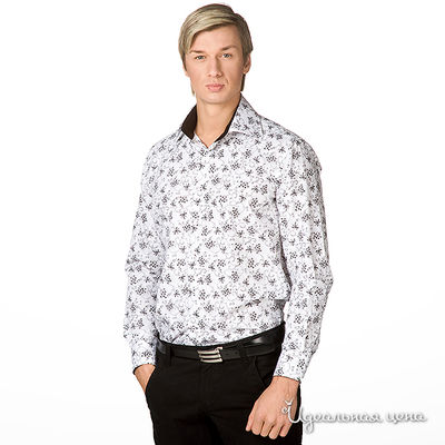 Сорочка Roberto Bruno, цвет цвет белый / серый