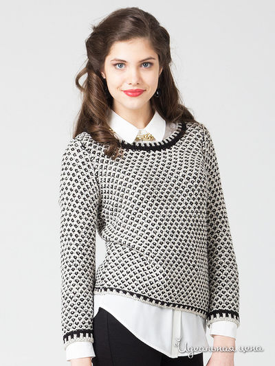 Джемпер Viaggio Donna, цвет черный, серый