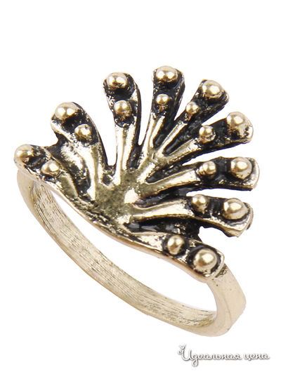 Кольцо Funky Fish, цвет золотой