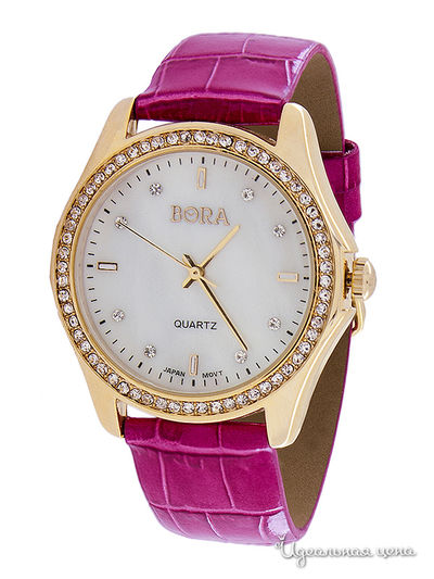 Часы наручные Bora, цвет красный