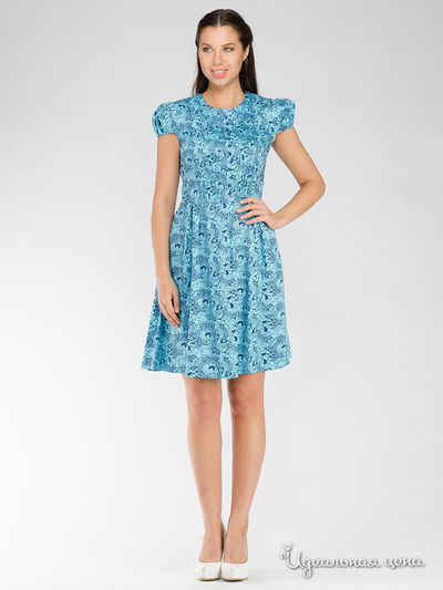 Платье Ksenia Knyazeva, цвет бирюзовый