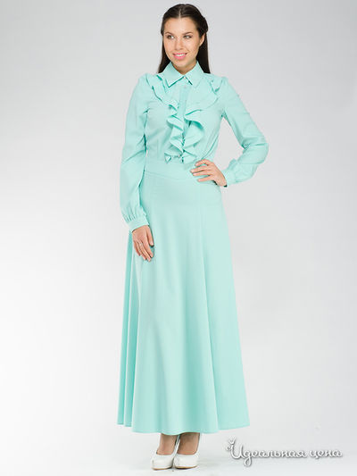 Платье Ksenia Knyazeva, цвет мятный