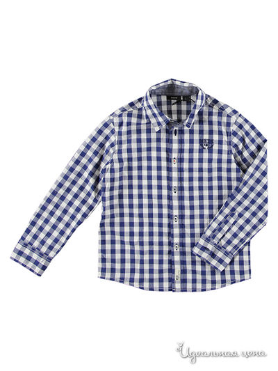 Рубашка Mexx, цвет синий, молочный