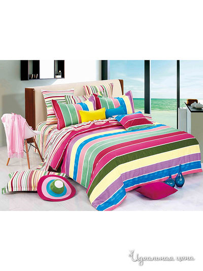 Комплект постельного белья 1,5-спальный Dream Time Store, цвет мультиколор