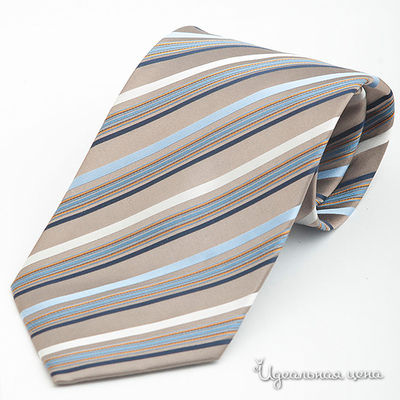 Галстук Vinzo & Vista, цвет серый, бежевый