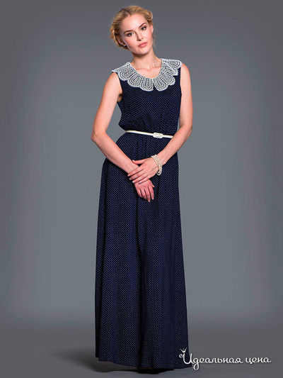 Платье Ksenia Knyazeva, цвет темно-синий