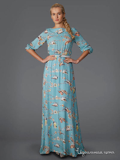 Платье Ksenia Knyazeva, цвет голубой