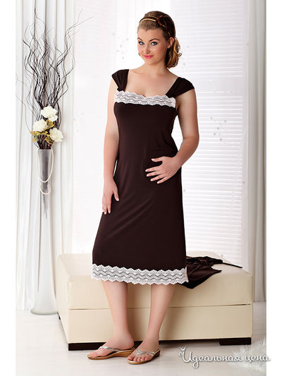 Сорочка Andalea, цвет коричневый