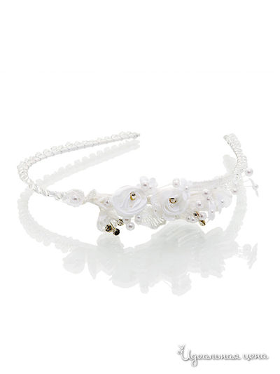 Ободок для волос Arina, цвет белый