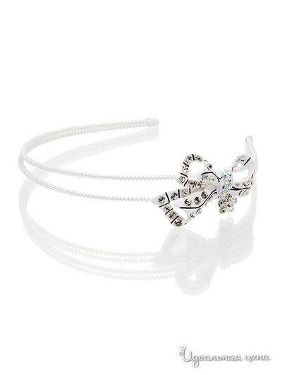 Ободок Arina, цвет белый