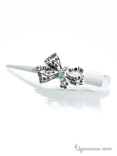 Заколка Perlitta, цвет черный,  белый