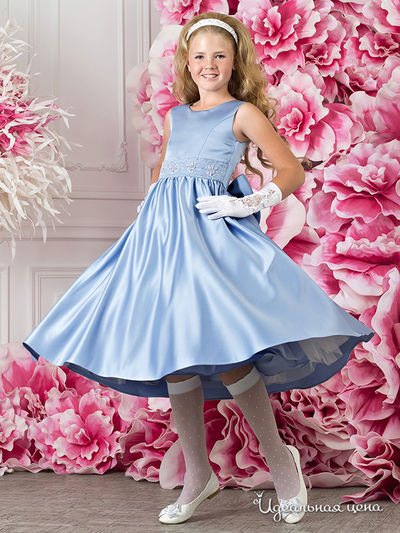 Платье, болеро Arina, цвет голубой
