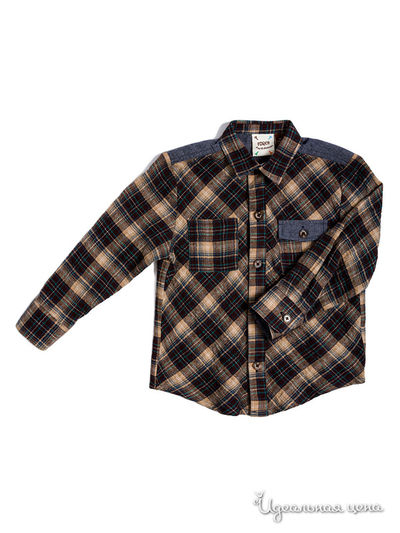 Рубашка Fore!! Axel & Hudson, цвет коричневый
