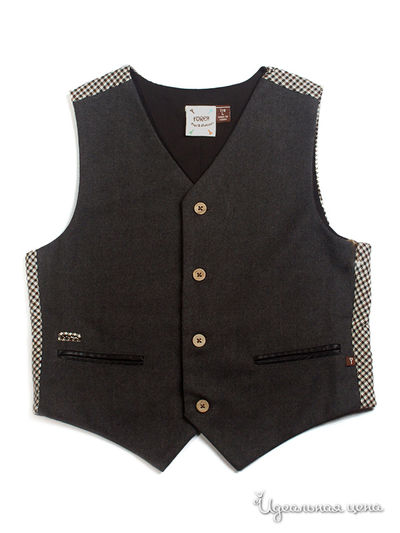 Жилет Fore!! Axel & Hudson, цвет серый