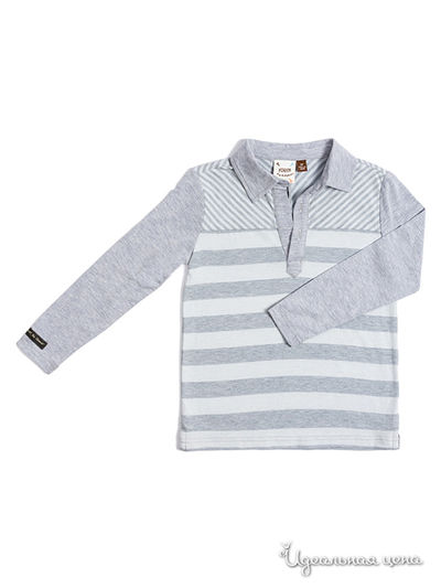 Лонгслив Fore!! Axel & Hudson, цвет серый, голубой