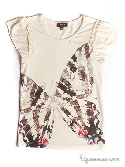 Футболка Imoga, цвет бежевый