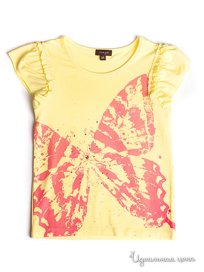 Футболка Imoga, цвет желтый