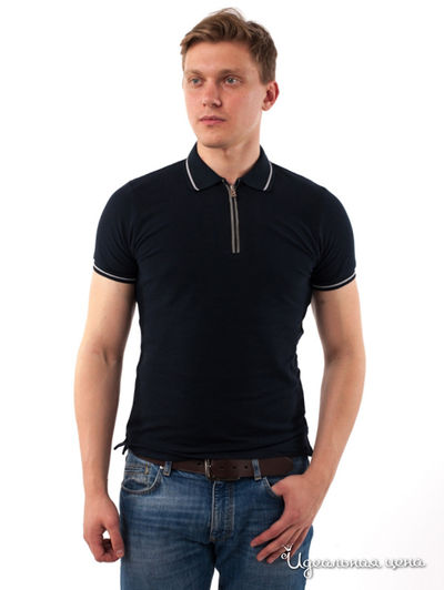 Поло Bogner, цвет синий