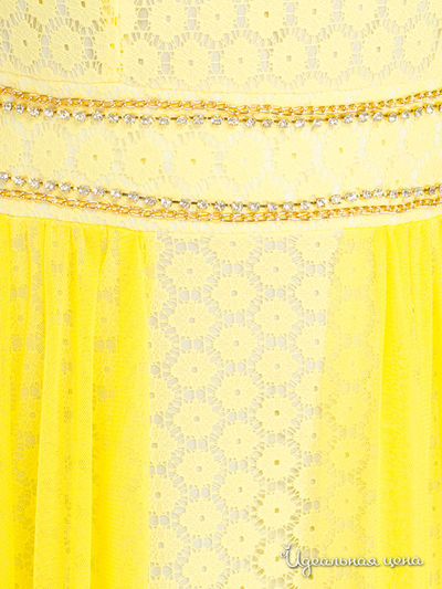 Платье Model Time, цвет лимонный