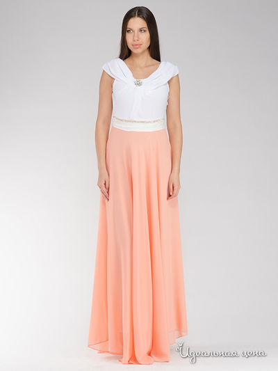 Платье Nudie, цвет розовый, белый