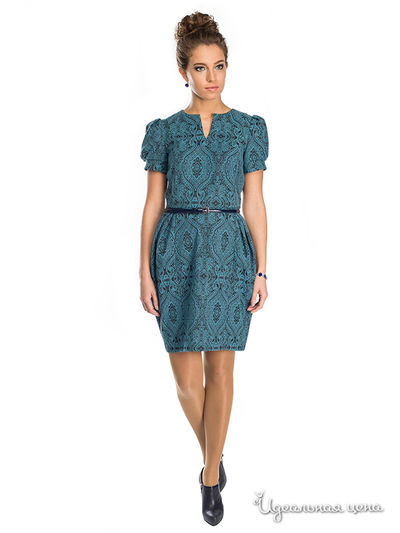 Платье Sarafan, цвет голубой