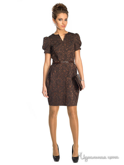 Платье Sarafan, цвет коричневый